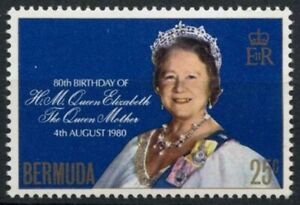 Bermuda 1980 Queen Mothers 80th Birthday MNH #R729