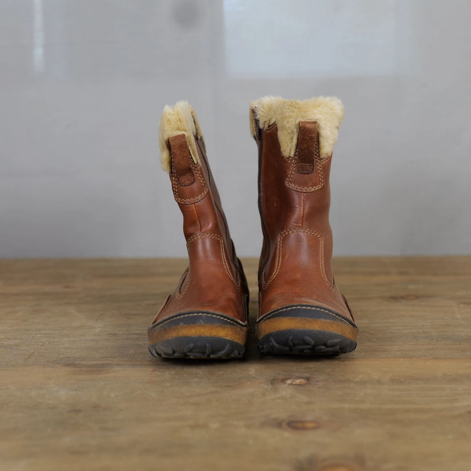 Botas Merrell para mujer 8,5 cuero canela piel sintética forradas cremallera tobillo invierno pisada Foto 1 de 4