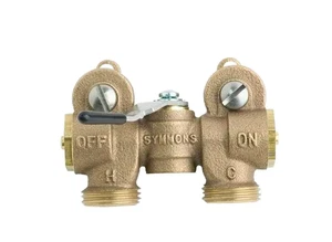 Symmons 1 pulgada. Válvula de cobre IPS PE Lavandería-Mate Lavadora - Imagen 1 de 2