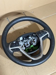 14-18 JEEP CHEROKEE STEERING WHEEL W CRUISE RADIO CONTROL P1UU31185AD OEM - Picture 1 of 10