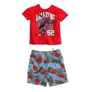 Marvel Character Toddler Boy's 2 Piece Short Sleeve and Short Set - Picture 1 of 4