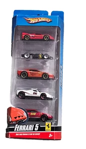 2009 Hot Wheels HW Ferrari 5 Pack 1 Amazing ! - Picture 1 of 1