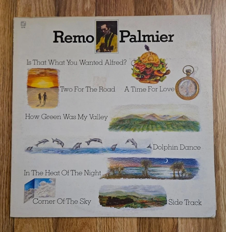 Remo Palmier LP EX 1978 Concord LP Ray Brown Jake Hanna- Jazz Guitar - Image 1 of 1