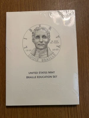 2009 US Mint Braille Education Set-Sealed/Unopened - Image 1 of 3