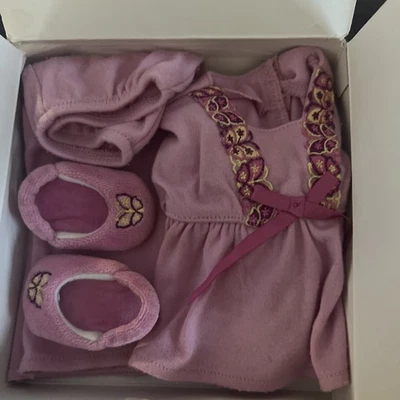 Juego completo de pijama rosa brillante original American Girl Doll Julie Albright - RETIRADO Foto 1 de 4