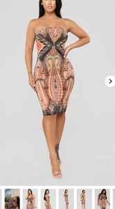 Fashion Nova Mini Tube Dress Women’s Size L - Picture 1 of 3