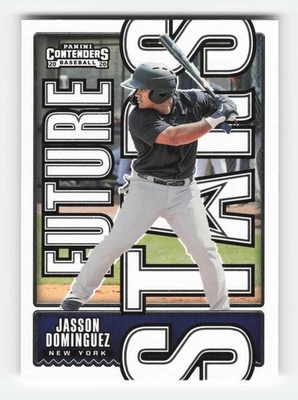 2020 Panini Contenders Future Stars #FS-15 Jasson Dominguez Near Mint or Better - Image 1 of 2