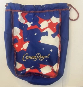 Crown Royal Limited Edition Patriotic Red White Blue Camo Bag - Picture 1 of 2