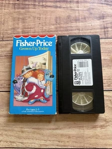 Fisher Price Grown Up Today Someday Me Series VHS Video Tape Volume 2 Tested - Imagen 1 de 8