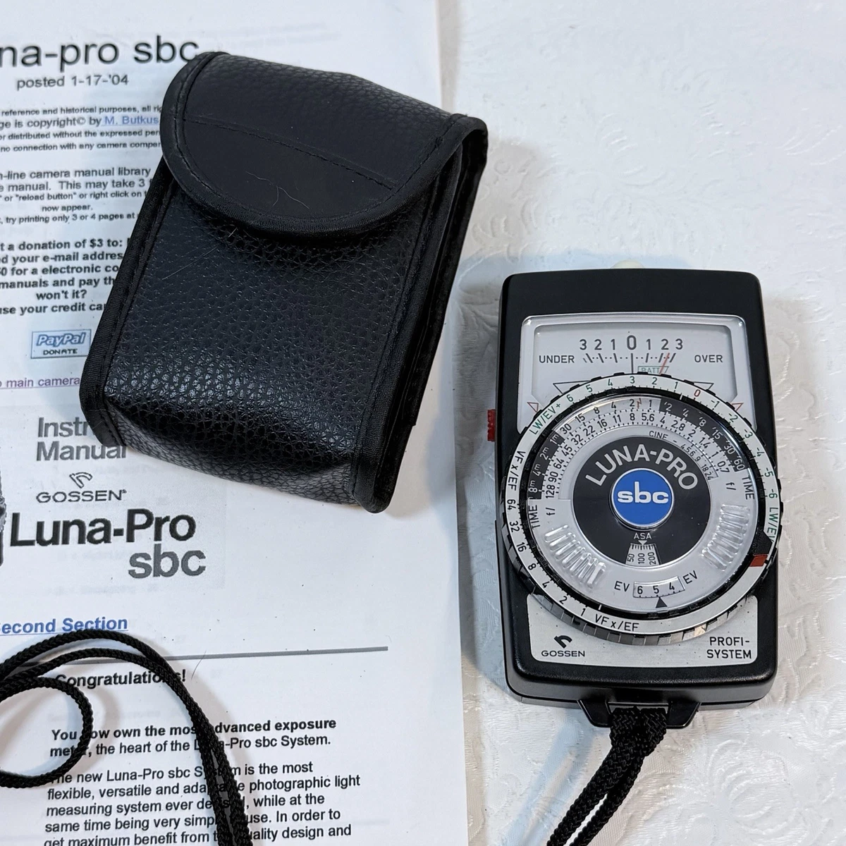 Gossen Luna-Pro Photo Studio Light Meters for sale - eBay