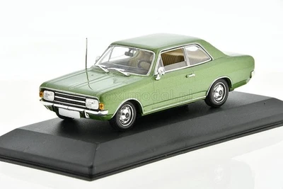 OPEL Rekord C 2-Door green metallic 1966 1/43 MINICHAMPS 430046102 - Image 1 of 4