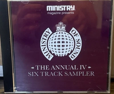 Ministry of Sound Annual IV Six Track Sampler (1998 Promo CD) Rare MOSMAG - Image 1 of 3