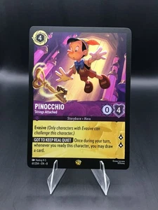 Pinocchio - Strings Attached - 61/204 Cold Foil - Reign of Jafar - Lorcana - Picture 1 of 2