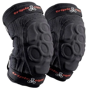 Triple Eight ExoSkin Elbow Pads for Skating, Skateboarding, Mtn Biking, Black, M - Picture 1 of 6