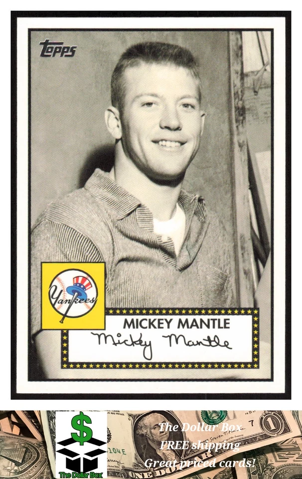 2007 Topps Mickey Mantle Story #MMS5 Mickey Mantle - New York Yankees - Image 1 of 2