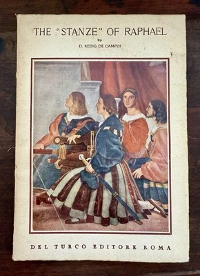 1957 Vatican Art Book The Stanze Of Raphael Renaissance Paintings Michelangelo - Image 1 of 4