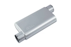 Street Flow - SF43553 3 Chamber 4"x9.5" Oval Body Muffler - 3.5" Offset In / 3.5 - Bild 1 von 3