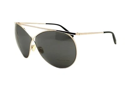 TOM FORD TF 0761 Stevie Sunglasses Gold / Gray lenses 67 new - Image 1 of 4