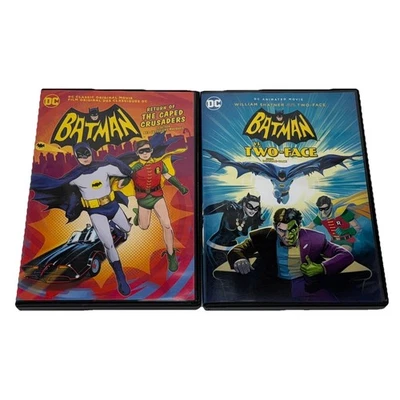 Batman Return Of The Caped Crusaders/VS. Two Face DVD 60s TV Retro Style Tribute - Image 1 of 4