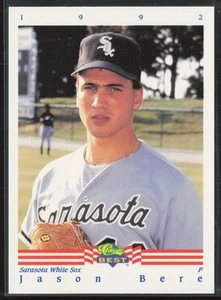 1992 Classic Best Jason Bere #253 Sarasota White Sox (mc) - Picture 1 of 2