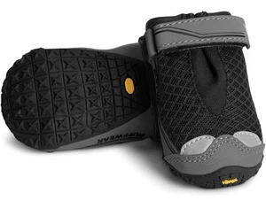 New! Ruffwear Grip Trex Dog Boots Set of 2 Obsidian Black Sz 1.5 IN / 38 MM - Picture 1 of 9