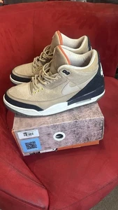Air Jordan 3 Retro JTH NRG Bio Beige Size 10 - Picture 1 of 7