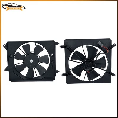 For Honda Element 2007 2008 2009-2010 2011 2pcs Radiator Cooling Fan Assemblies - Image 1 of 4