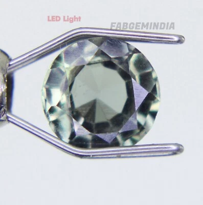 1 Pc Alexandrite Color Changing 6 mm Round Loose Gemstones - Image 1 of 4