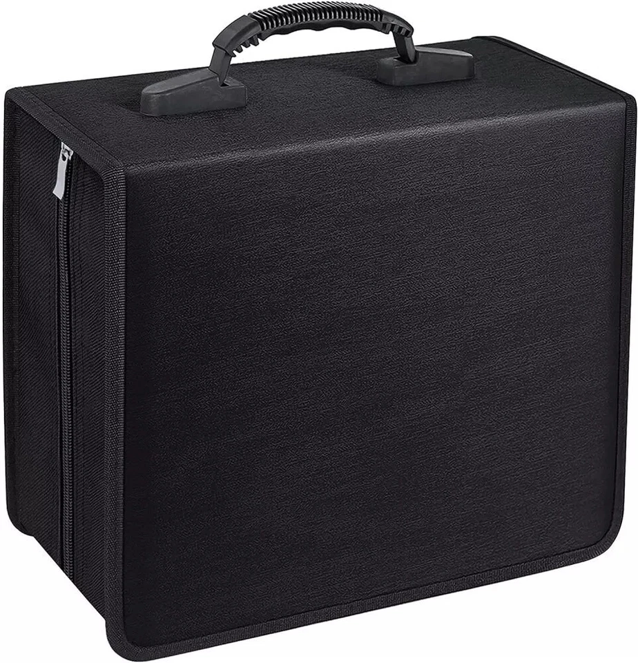 400 Discs CD DVD Case Wallet Storage Holder Booklet Album Folder Bag Box Sleeves - Image 1 of 4