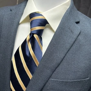 John Varvatos USA Sport Coat 42R Blue Blazer Jacket Business Casual Classic - Picture 1 of 10
