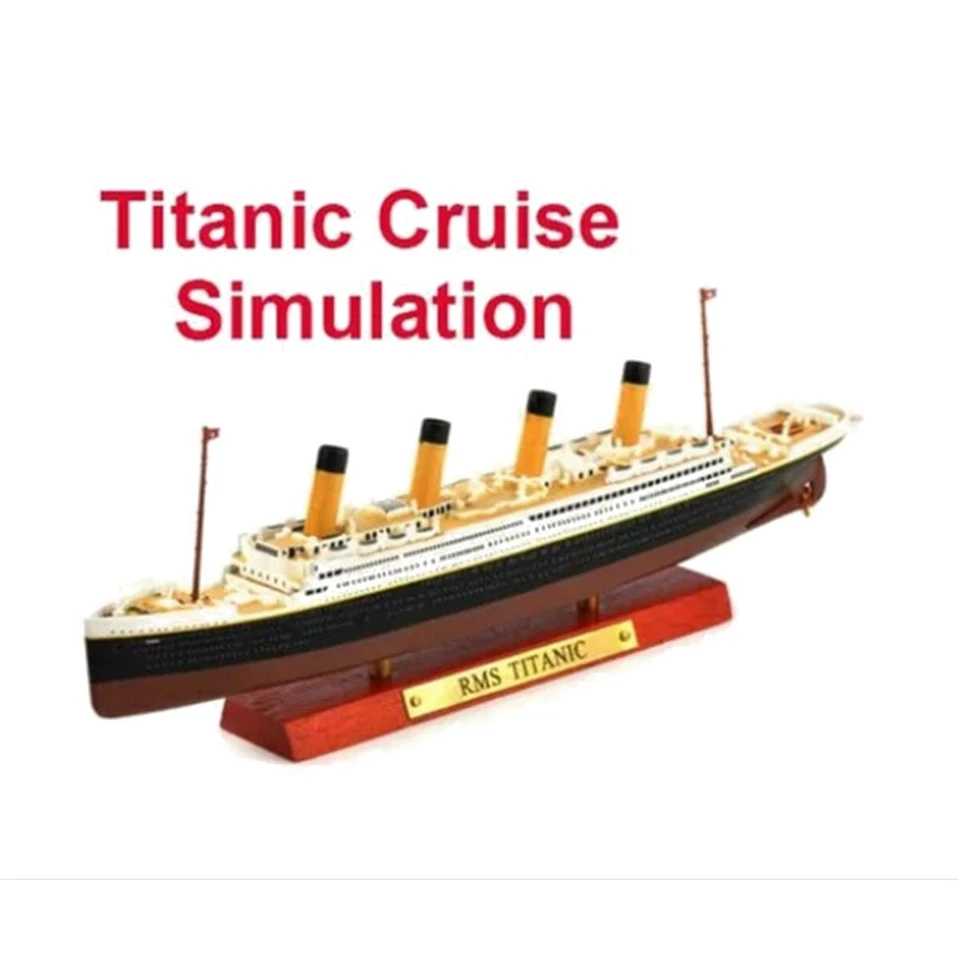 Atlas 1:1250 Collectible Rms Titannic Cruise Ship Model Toy Alloy Boat Replica - Image 1 of 4