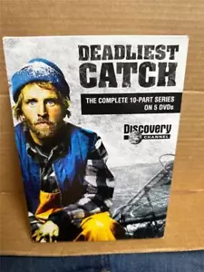 Deadliest Catch The Complete 10-Part Series on 5 DVDs Discovery Channel Box Set - Picture 1 of 3