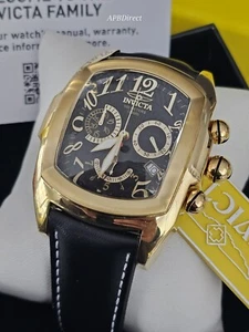 Invicta - Dragon LUPAH - Swiss 5040.D Chrono Butterfly Clasp Leather mens watch - Picture 1 of 20