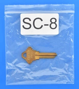 Curtis SC8 Key Blank Vintage NOS G6 - Picture 1 of 1