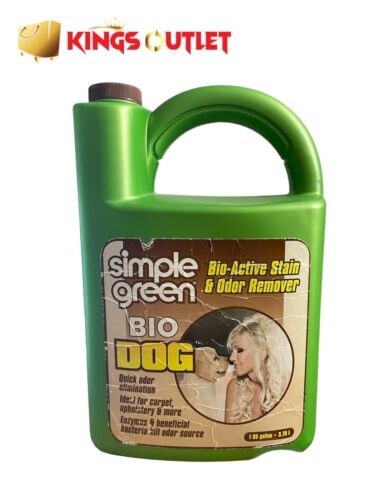 Prosty zielony bioaktywny środek do usuwania plam i zapachu dla zwierząt domowych i dywanów - bezpieczny dla zwierząt i ludzi