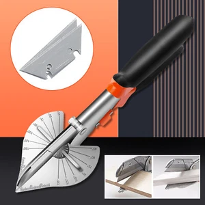 Multifunctional Sharp Multi Angle Scissors Miter Shears Adjustable 45° to 135° - Picture 1 of 12