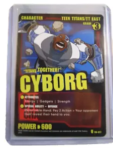 Teen Titans CCG TCG CYBORG DC COMICS CARD - Picture 1 of 1