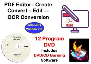 PDF Editor Software Editing Reader Convertor Windows 11– 12 Programs - Picture 1 of 1