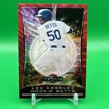 2020 CHRONICLES TITAN RUBY WAVE MOOKIE BETTS /199 LOS ANGELES DODGERS SP