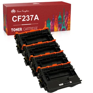 4 schwarze Toner Ersatz für HP CF237A 37A LaserJet Enterprise Flow MFP M632z M631h - Bild 1 von 6