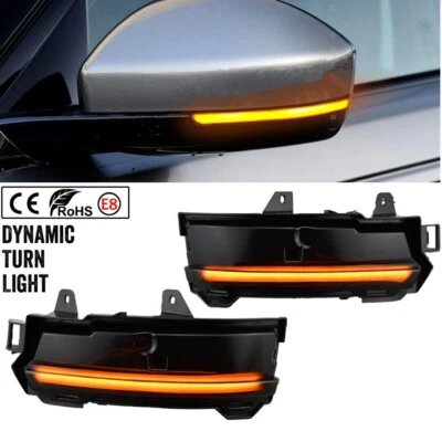 For Land Rover Discovery Range Rover Sport Mirror Turn Signal Light Dynamic LED - Image 1 of 4