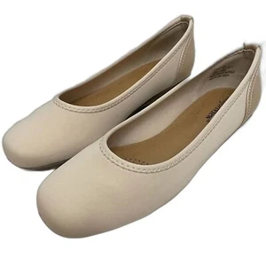 Comfortview Shoes Lyra Flat Taupe Ballet Flat Size 7.5 - Picture 1 of 8