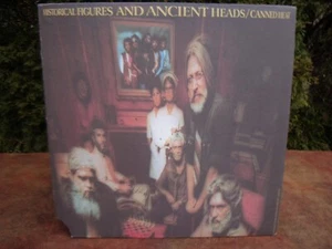Canned Heat- Historical Figures and Ancient Heads Vinyl LP Record- United (1971) - Picture 1 of 7