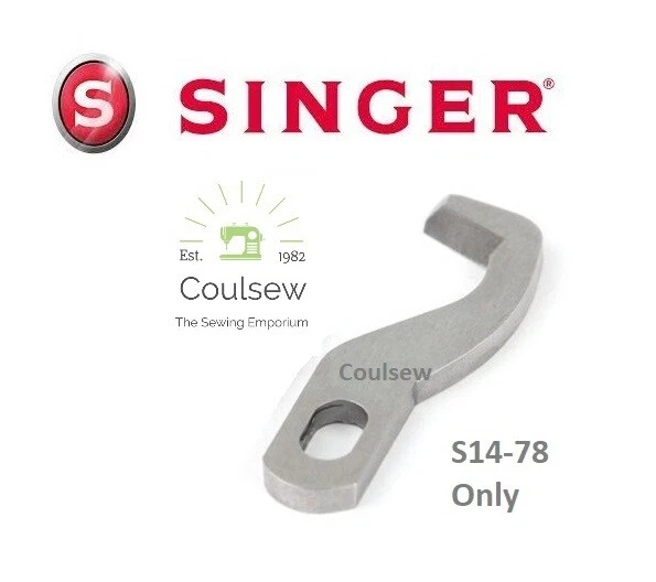 SINGER GENUINE S14-78 OVERLOCKER KNIFE BLADE UPPER Fits S14 78 ONLY - Image 1 of 1