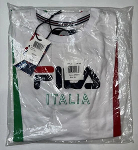 NEW Fila Italia Boys Athletic T-Shirt Sz.XL/Red-White-Green/Soccer Sports SEALED - Picture 1 of 3