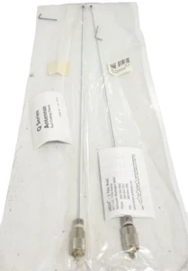 QTY 2- LARSEN PQ 136-512MHz 24" Quarter Wave Portable Antenna UHF Male Connector - Picture 1 of 4