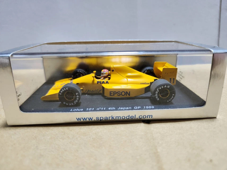 SPARK S1781 LOTUS 101 #11 4º GP de Japón 1989 Nelson Piquet 1/43 Foto 1 de 4
