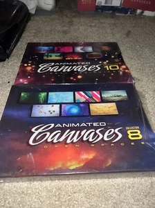 Digital Juice  Lot of 2 - Animated Canvases Collection 8 & 10 FACTORY SEALED - Picture 1 of 2