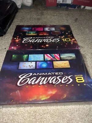 Digital Juice  Lot of 2 - Animated Canvases Collection 8 & 10 FACTORY SEALED - Image 1 of 2
