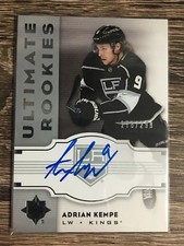Adrian Kempe 2017-18 Ultimate Coll. 2007-08 Retro Ultimate Rookie Auto #276/299